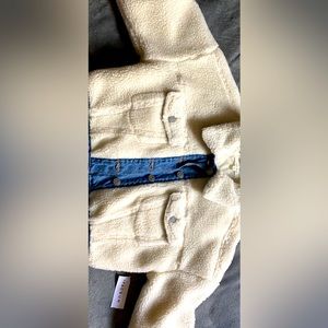 Furry Jean Jacket